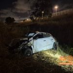 תאונה ליד צפריה, בת 20 פונתה ללא הכרה במצב קשה, צילום: דוברות איחוד הצלה